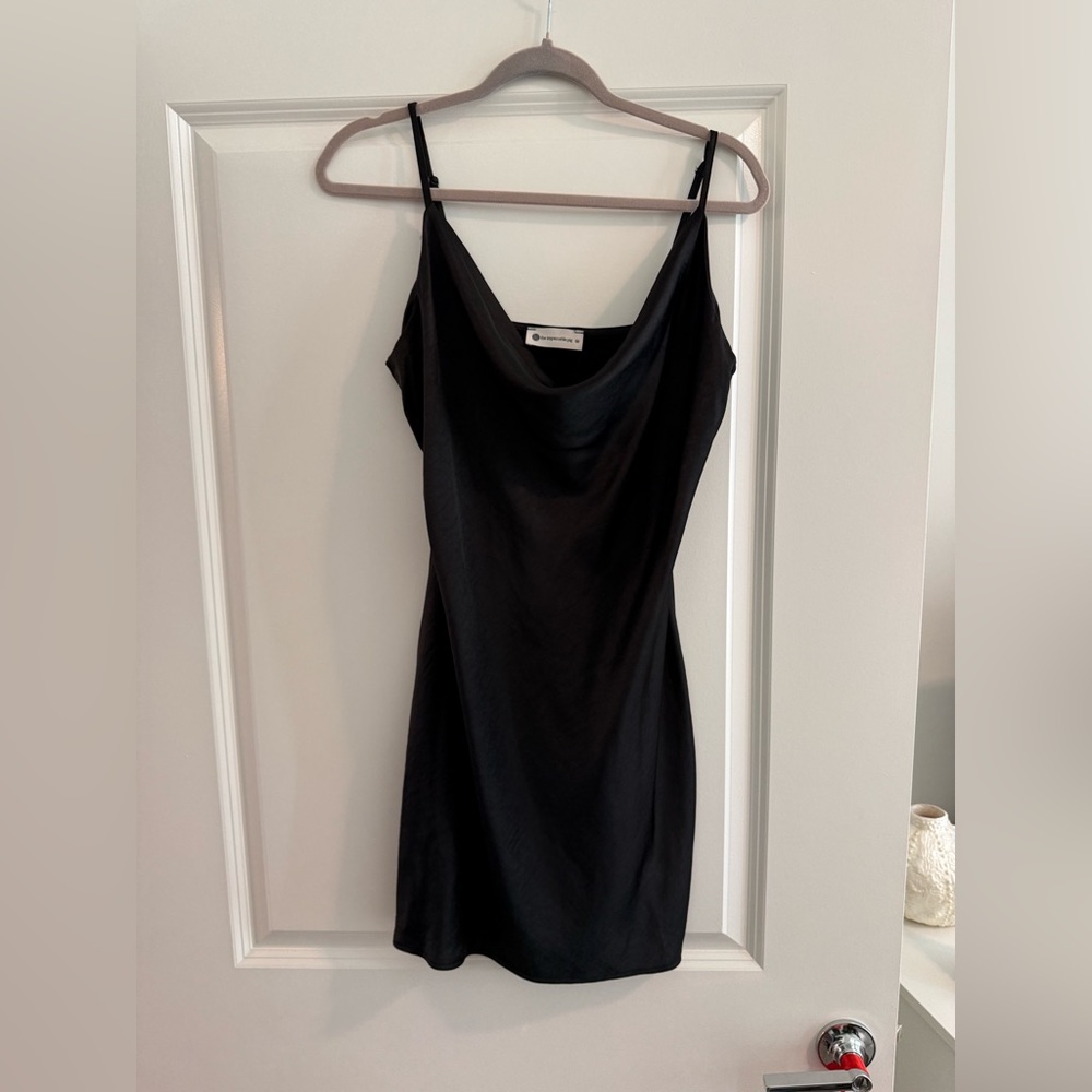 Impeccable pig black shift dress